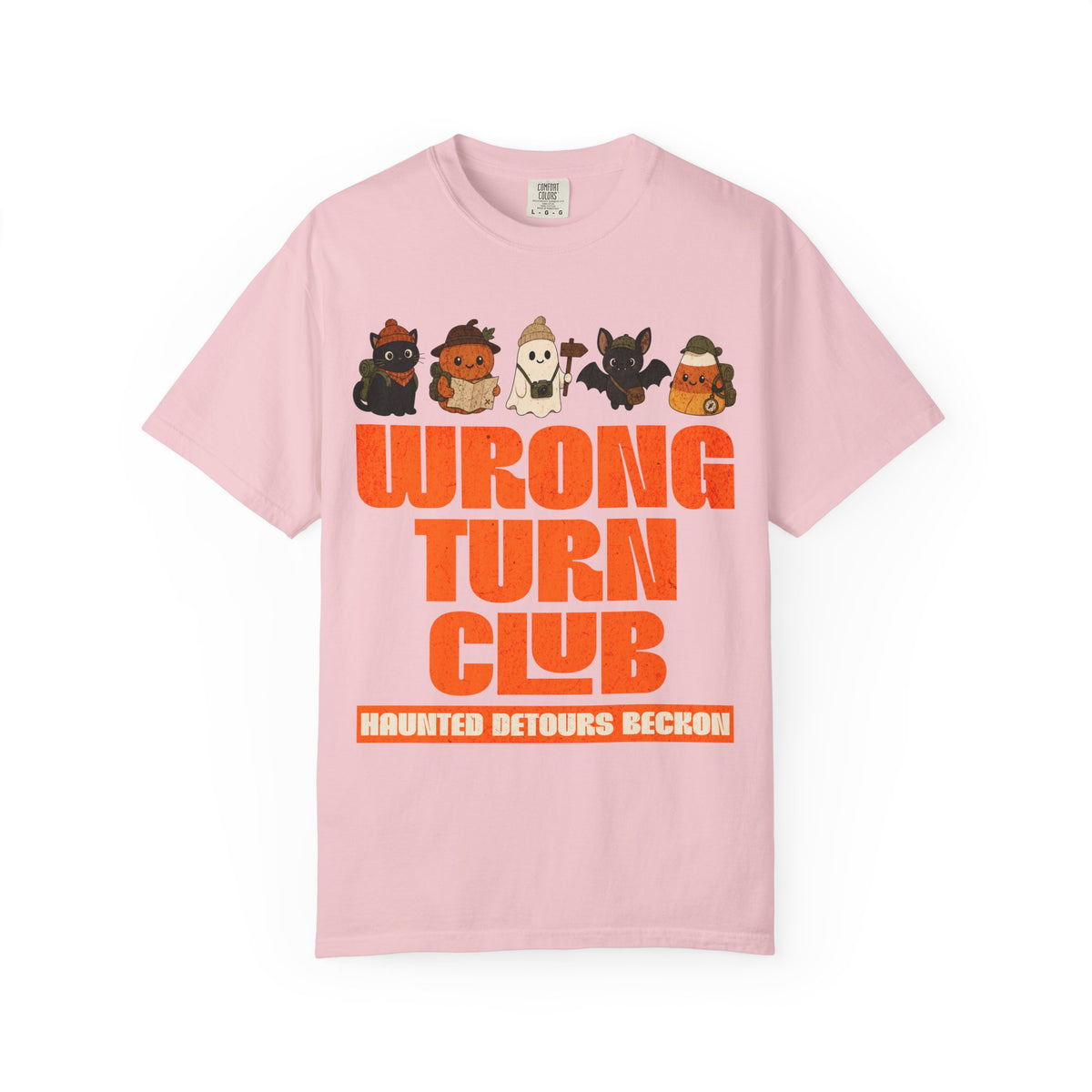 Wrong Turn Club T-shirt | Cute Halloween Characters, Haunted Detours