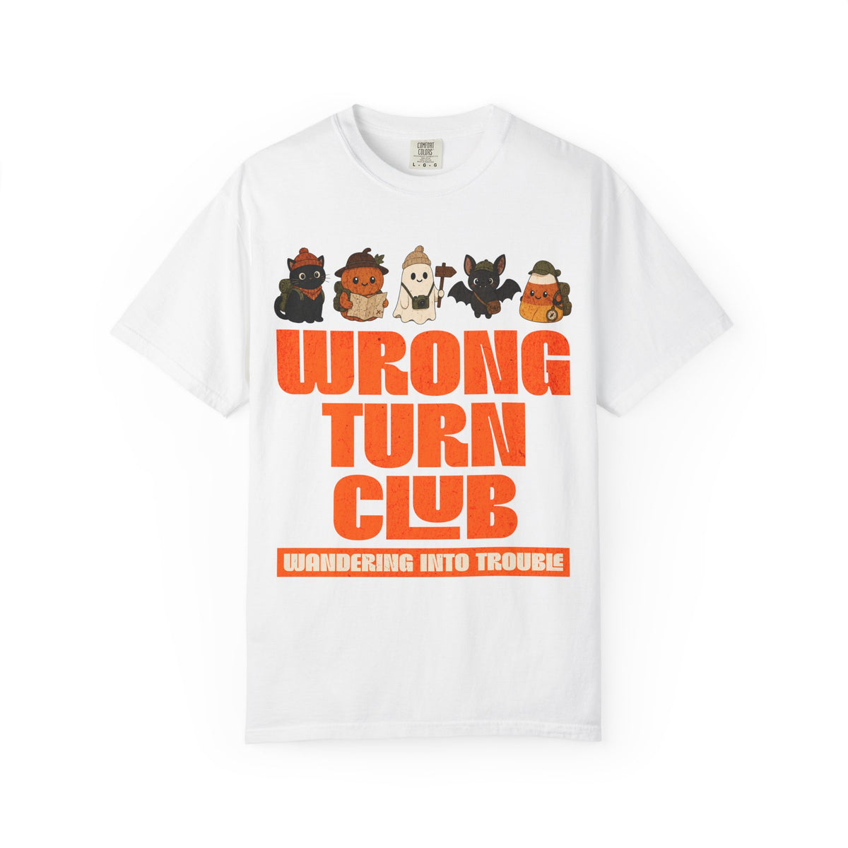 Wrong Turn Club T-shirt | Wandering Into Trouble graphic tee