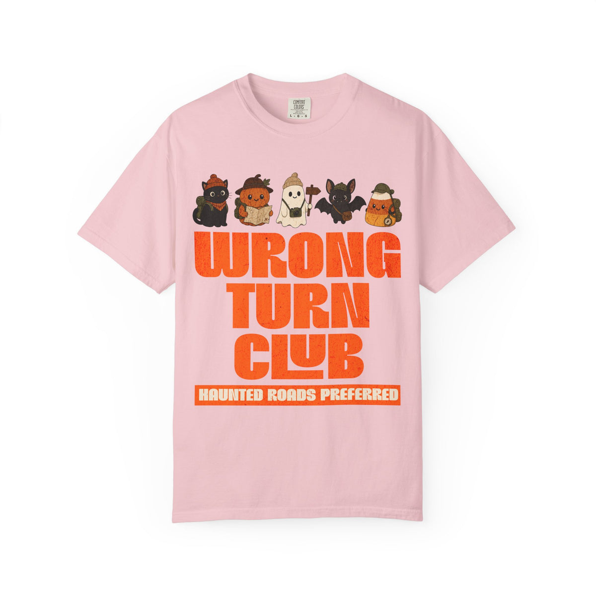 Wrong Turn Club T-shirt | Cute Halloween Characters, Haunted Roads Preferred