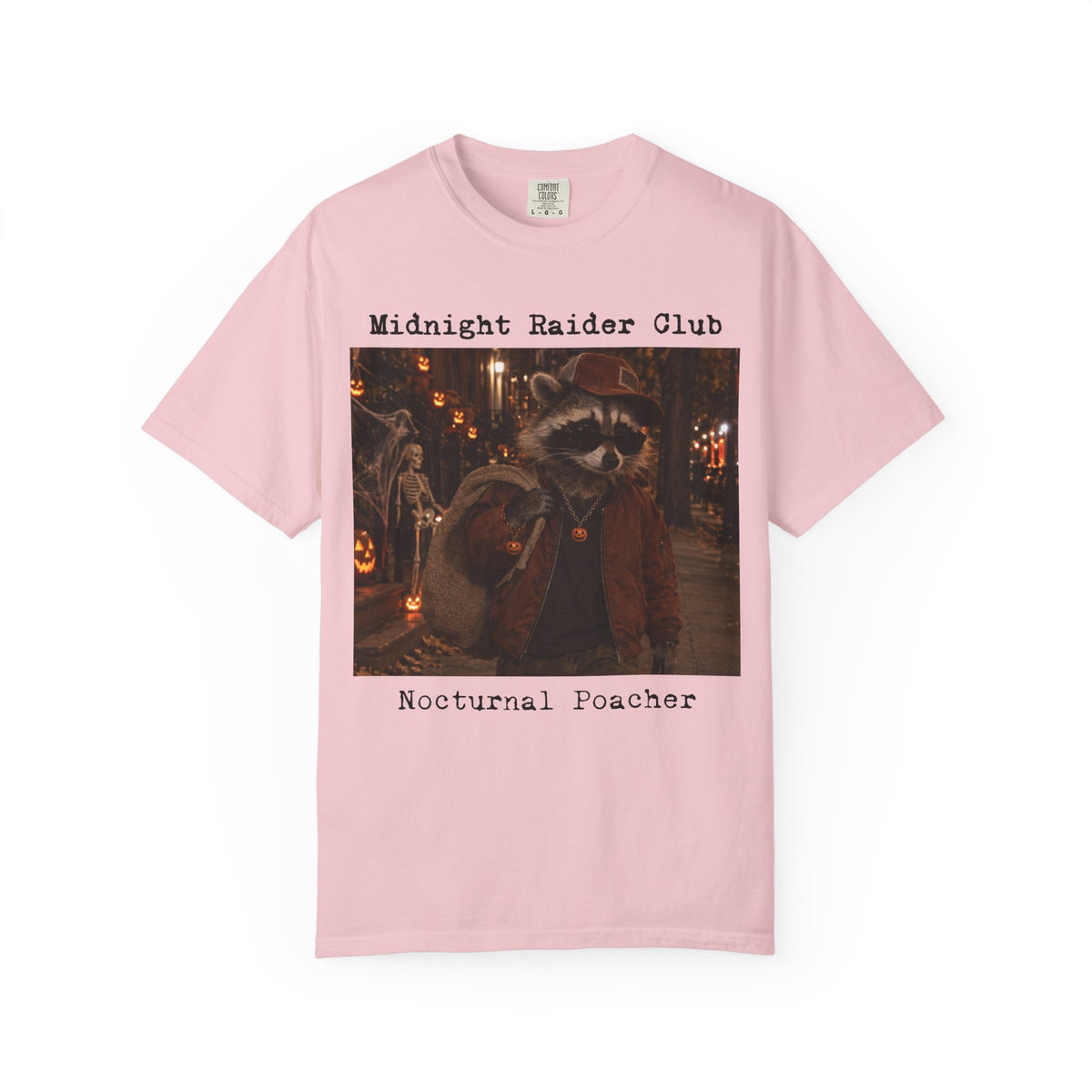 Midnight Raider Club Nocturnal Poacher T-shirt | Raccoon Streetwear