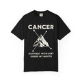Cancer zodiac mountain T-Shirt | Happiest with dirt under my boots