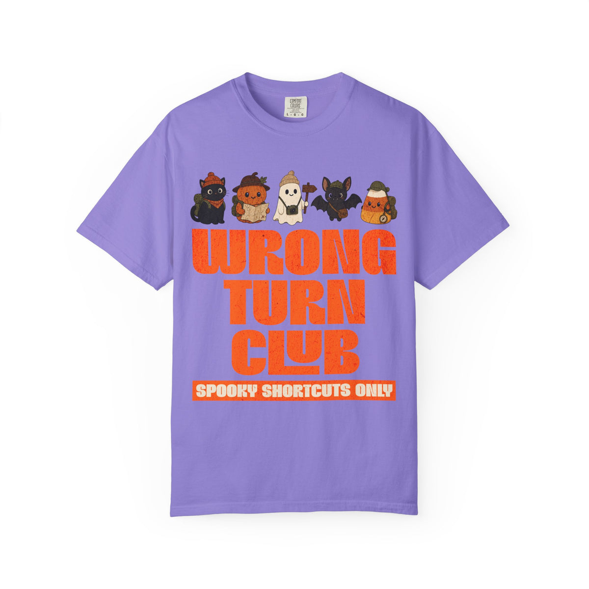 Wrong Turn Club spooky characters T-shirt | Halloween horror tee