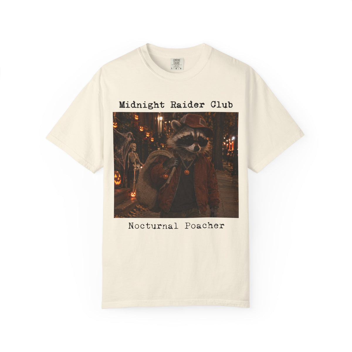 Midnight Raider Club Nocturnal Poacher T-shirt | Raccoon Streetwear