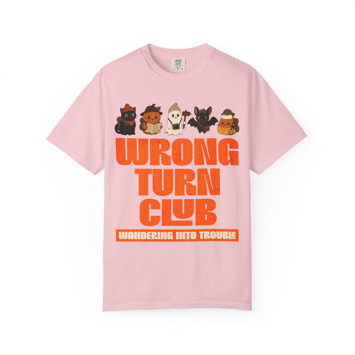 Wrong Turn Club T-shirt | Wandering Into Trouble graphic tee