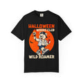 Halloween Woods Club Wild Roamer T-Shirt | Vintage Cartoon Pumpkin