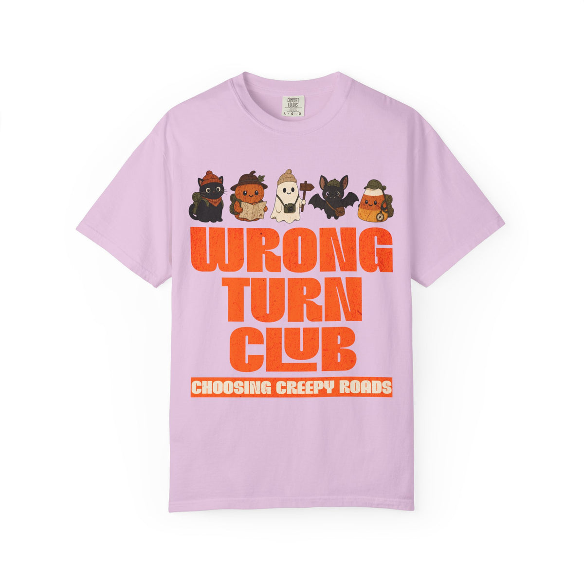 Wrong Turn Club Halloween Characters T-Shirt | Choosing Creepy Roads
