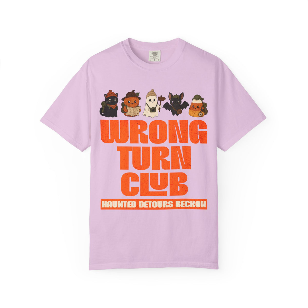 Wrong Turn Club T-shirt | Cute Halloween Characters, Haunted Detours
