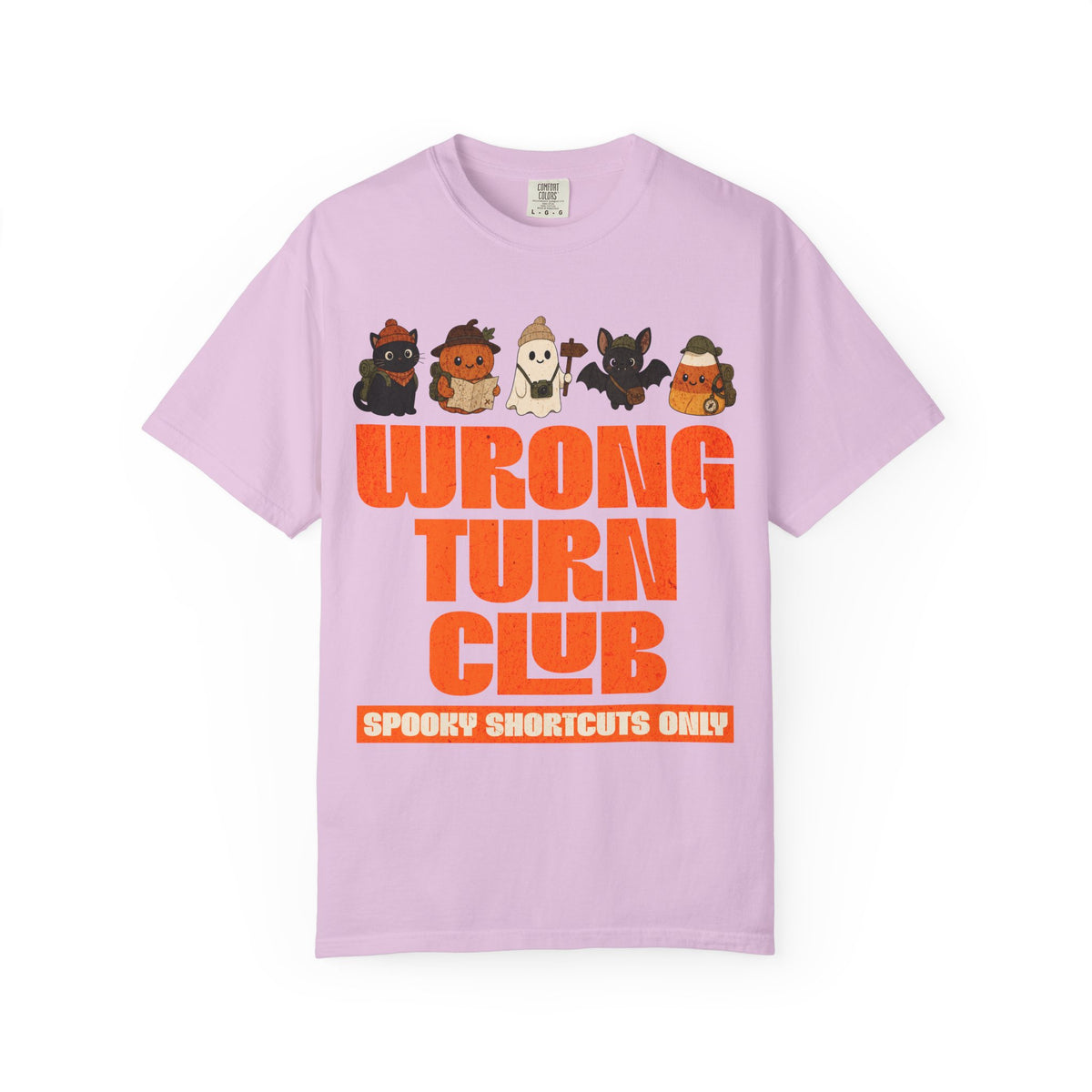 Wrong Turn Club spooky characters T-shirt | Halloween horror tee