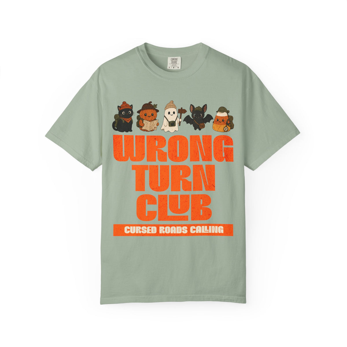 Wrong Turn Club T-Shirt | Halloween Cute Monsters, Cursed Roads Calling